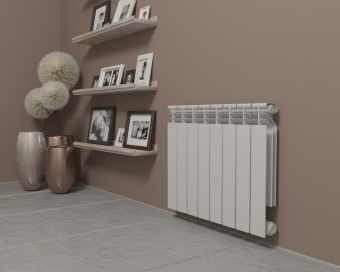 Радиатор биметаллический модель Konner PRO 80/500, 6 секций